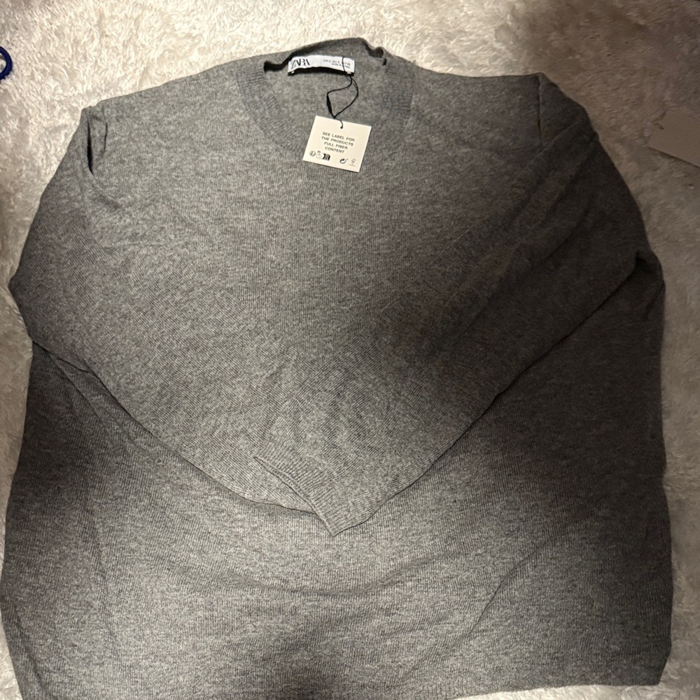 Zara Gray Sweater